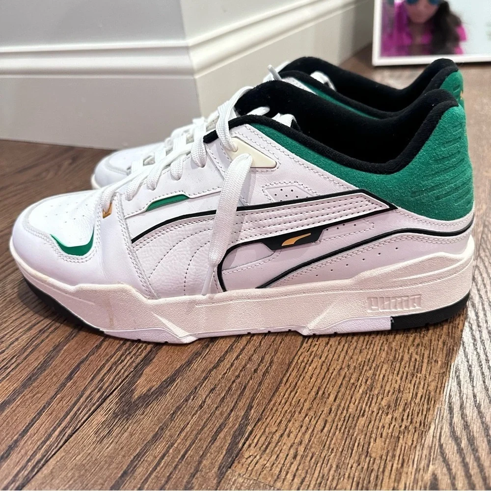 Puma Slipstream Bball Sneakers 'White Archive Green'